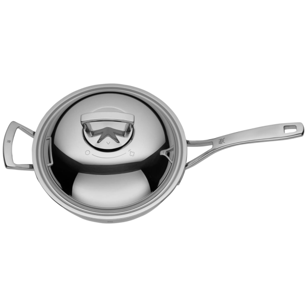 Вок WMF Multiply с крышкой из нержавеющей стали, 28 см 0753506040