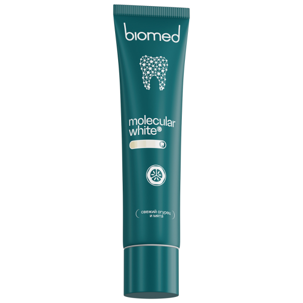 Зубная паста Biomed Взрывная свежесть. Свежий огурец и мята, 65 г
