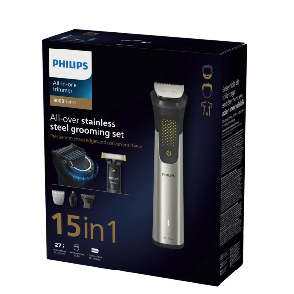 Набор для стрижки Philips MG9552/15 Series 9000: триммер MG7710 + триммер OneBlade