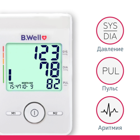 Тонометр B.Well MED-55 с адаптером