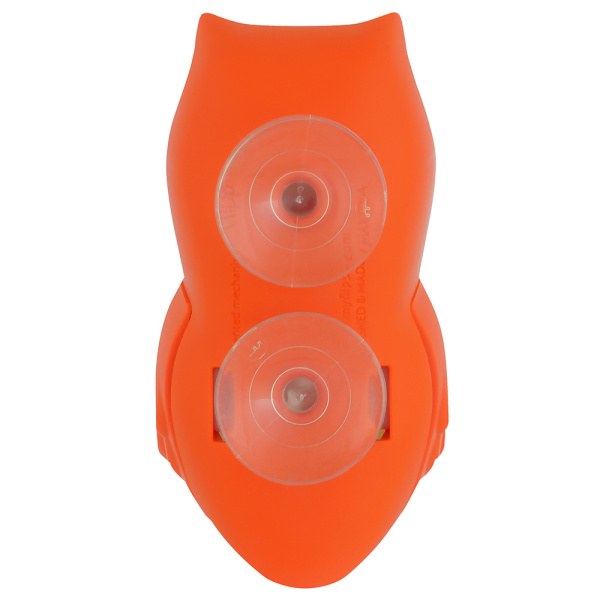 Держатель Flipper OWL HEARTY для зубной щетки со встроенными песочными часами Красный