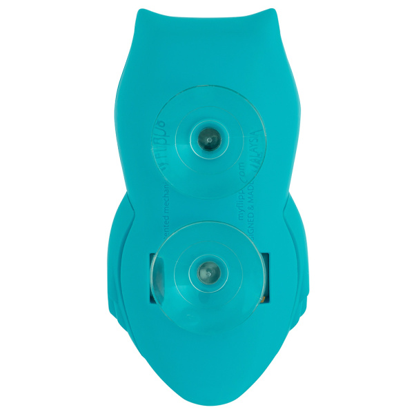 Держатель Flipper OWL SMARTY для зубной щетки со встроенными песочными часами Голубой