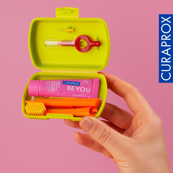 Дорожный набор CURAPROX BE YOU салатовый