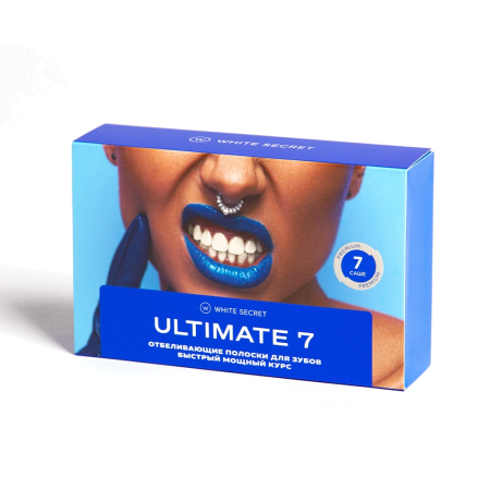 Отбеливающие полоски White Secret Ultimate 7 (7 саше)