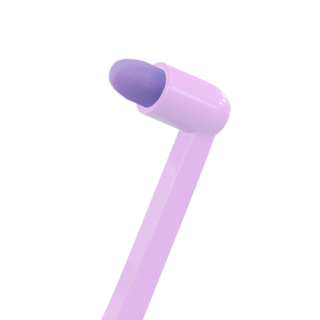 Монопучковая зубная щетка PRESIDENT SINGLE-TUFT мягкая СИРЕНЕВАЯ