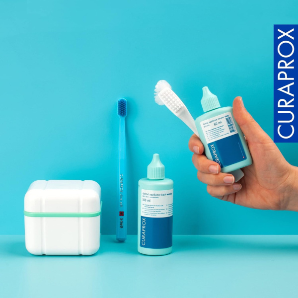 CURAPROX набор для ухода за съемными зубными протезами (BDC190)